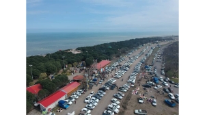 موقعیت جغرافیایی و دسترسی به ساحل روستای قروق