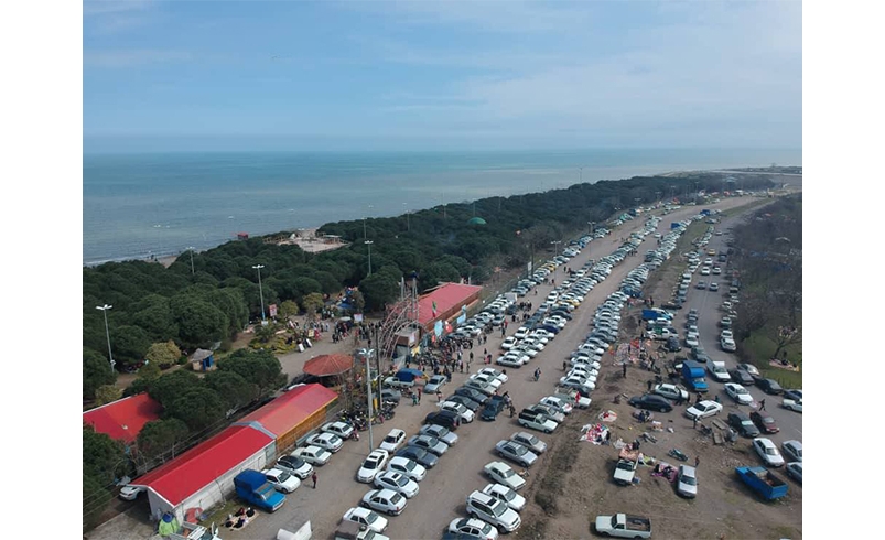 موقعیت جغرافیایی و دسترسی به ساحل روستای قروق