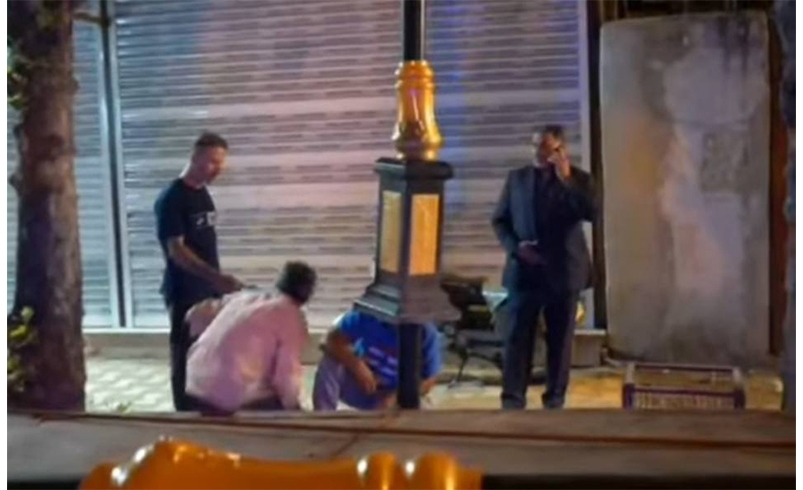 اجرای فاز دوم پروژه روشنایی معابر خیابان خرمشهر در تالش