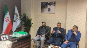 دیدار فرمانده سپاه ناحیه تالش با شهردار و کارکنان شهرداری تالش