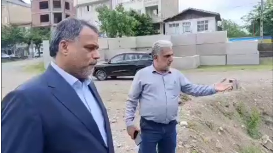 بازدید میدانی شهردار تالش از پروژه راهبردی پل پاسداران