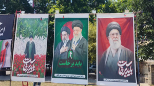 فضاسازی محیطی شهر تالش همزمان با ایام تشییع پیکر مطهر رهبر شهید انقلاب