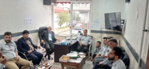حضور رئیس و اعضای شورای اسلامی شهر تالش در ایستگاه مرکزی آتش‌نشانی به مناسبت روز آتش‌نشان